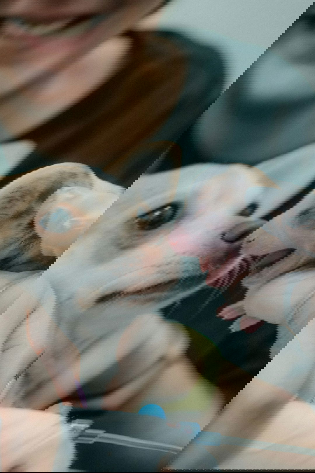 a person holding a baby